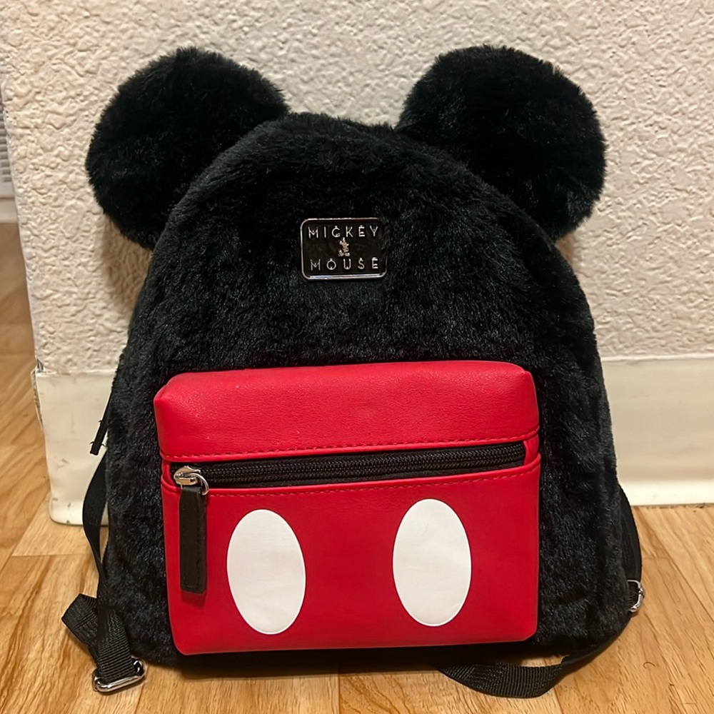 Mickey Mouse Plush Backpack